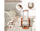 3-Piece Lightweight Hard Shell Carry-On Luggage Set - White