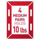 3M Command White Picture Hanging Strips 16 lb 8 pk