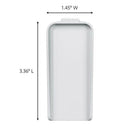 3M Command Plastic Coated White Canvas Picture Hanger 3 lb 1 pk