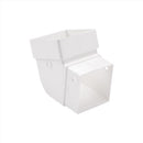 Amerimax 3.88 in. H X 3.63 in. W X 3.63 in. L White Vinyl U Downspout Elbow, Pack of 20
