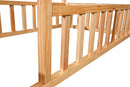 Montessori House Bed With Rails