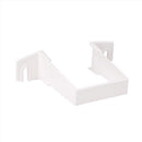 Amerimax 1 in. H X 3.3 in. W X 4.3 in. L White Vinyl U Downspout Bracket