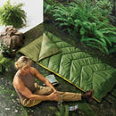 Adult Sleeping Bag - Two-Tone Green