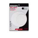 Allway 4-3/4 in. L Vinyl White Wall Shield Mounts to door and wall 4 3/4 in., Pack of 10