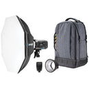 Westcott FJ250 Strobe 1-Light Backpack Kit with FJ-X3 S Wireless Trigger for Sony Cameras
