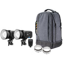 Westcott FJ250 Strobe 2-Light Backpack Kit with FJ-X3 M Universal Wireless Trigger