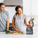 Ninja Professional 850W 9-Cup Food Processor - BN601: Stainless Steel, 3 Speeds, Mix, Chop, Slice, Shred, Puree, Dishwasher Safe