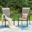Outdoor Dining Chairs Set of 2