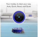 360 VisNav Robot Vacuum 12" Cleaning Path Purple: Cordless - Purple