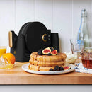 Rotating Belgian Waffle Maker by Drew Barrymore - Black Sesame
