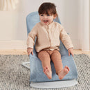 Bouncer Balance Soft Mesh - Sky Blue/White