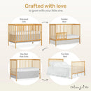 Synergy 5-In-1 Convertible Crib - Natural
