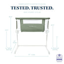 Beside Me Dreamer Organic Bassinet - Sage