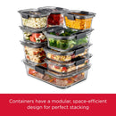 2-Pack 3.2 Cup Brilliance Glass Food Storage