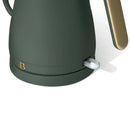 1-Liter Electric Gooseneck Kettle 1200 W, Thyme Green by Drew Barrymore