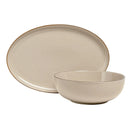 Options Stoneware Serving Set, 2-piece - Cream