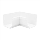 Amerimax 3.5 in. H X 3.75 in. W X 7.5 in. L White Aluminum K Inside Miter