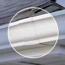 Amerimax 5 in. W White Aluminum K Slip Joint Connector, Pack of 30