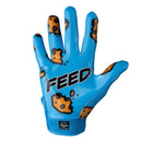 Cutters Game Day Receiver Gloves Youth - Feed Me S/M