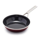 GreenPan Merten & Storck Steel Core Enameled 8-Inch Frypan - Chocolate Truffle