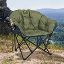 Destination Relaxation XL Jumbo Padded Club Chair - Green