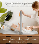 Wipe-Clean Baby Changing Pad - Waterproof, Soft, and Durable PU Pad