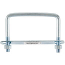 Hampton 3/8 in. X 4 in. W X 3 in. L Coarse Zinc-Plated Steel Square Bend U Bolt, Pack of 10