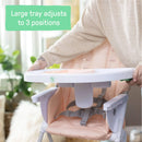 Ingenuity Sun Valley Compact High Chair - Pink