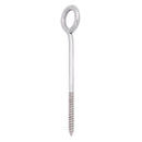 Hampton 5/16 in. X 6 in. L Stainless Stainless Steel Lag Thread Eyebolt, Pack of 5