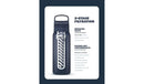 24oz Go Series Stainless Steel Water Filter Bottle - Polar White
