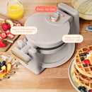 Rotating Belgian Waffle Maker, Porcini Taupe by Drew Barrymore