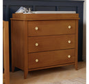 Sprout 3 Drawer Changer Dresser with Removable Changing Tray - Chestnut/Natural