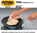 Futura Non-Stick Concave Tava Griddle 10 in