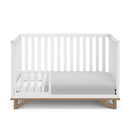 Universal Toddler Safety Guardrail Slats - White
