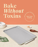 Non-Stick Ceramic Large Baking Sheet - Beige
