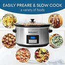 8.5 Qt. Stainless Steel Slow Cooker with Digital Display