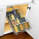 Medium Spice Rack Drawer Organizer - Silver