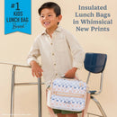 Insulated Kids Lunch Bag - Checker Gradient