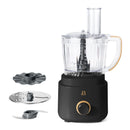 10-Cup Food Processor with Accessories, Black