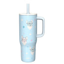 30oz Stainless Steel Vacuum Straw Tumbler with Handle