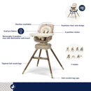 Kiskadee 360 Rotating High Chair - Natural Heritage