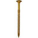 GRK Fasteners No. 10 in. X 3-1/8 in. L Star Hex Head W-Cut Structural Screws