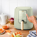 3 Qt Digital Air Fryer - Sage Green