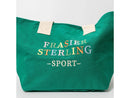 Sport Rainbow Logo Tote Bag - Cream/Green