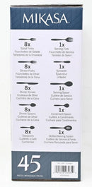 Mikasa Harmony 45-Piece Flatware Set - Service For 8 - Stainless Steel
