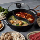 12" 2-Section Covered Hotpot
