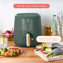 3 Qt Air Fryer with TurboCrisp Technology - Thyme Green