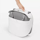 Booster Seat With Straps - Gray