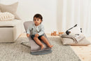 Bouncer Bliss in Classic Quilt Woven - Sand Grey