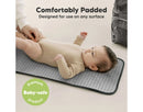 Portable Waterproof Diaper Changing Pad - Black